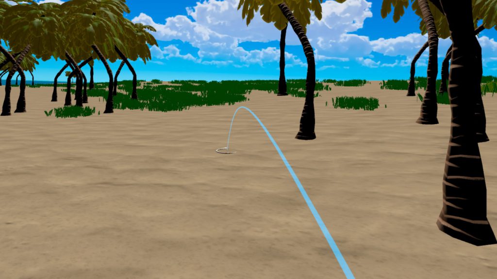 virtual reality environment for testing psychological restorativeness