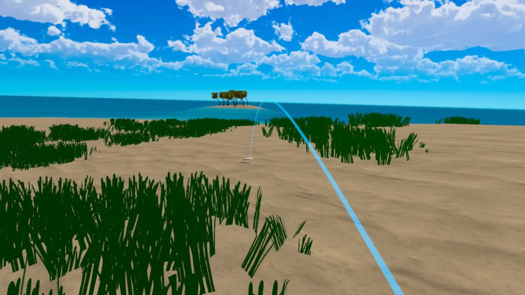 virtual reality environment for testing psychological restorativeness