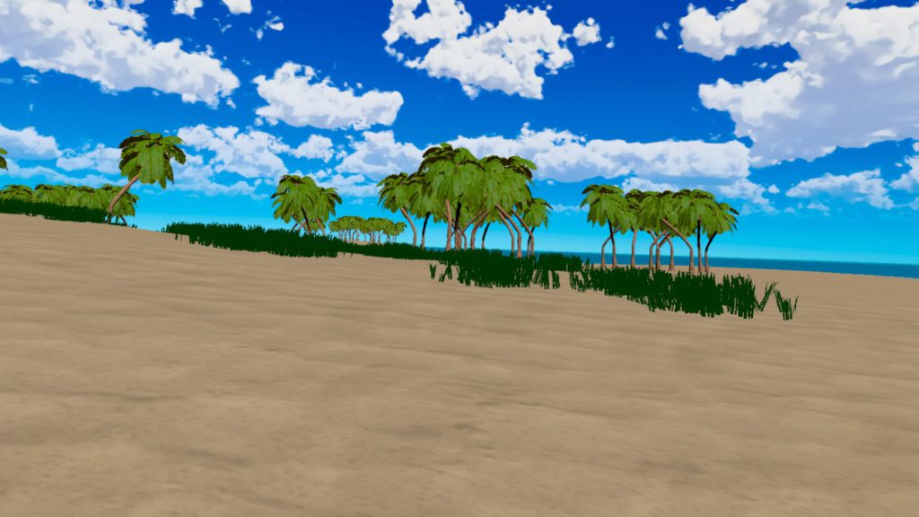 virtual reality environment for testing psychological restorativeness