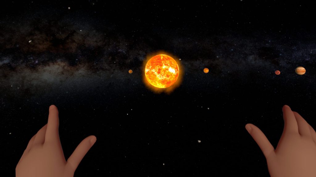 virtual reality environment for awe emotion social psychology