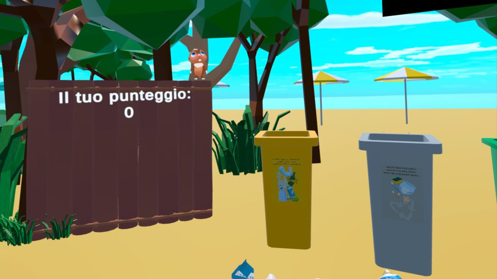 virtual reality simulation for waste sorting climate change environmental psychology